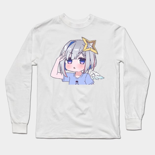 Amane Kanata Chibi Long Sleeve T-Shirt by Kent